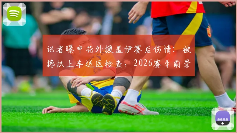 记者曝申花外援盖伊赛后伤情:被搀扶上车送医检查,2026赛季前景引担忧